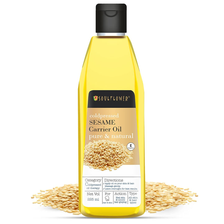 SoulFlower - Sesame Oil for Hair Loss Due to Thinning 225ml