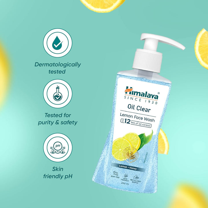 Himalaya - Oil Clear Lemon Face Wash - 200 ml