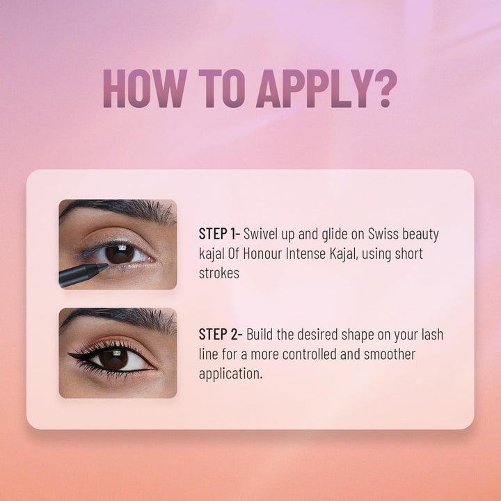 Swiss Beauty - Intense Gel Kajal Shade No. 05 Green