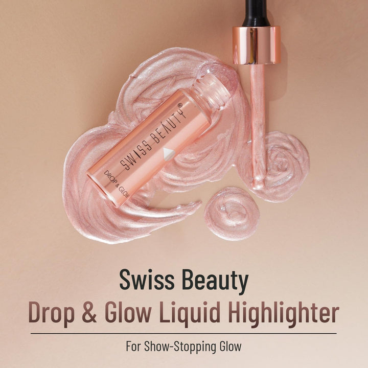Swiss Beauty - Drop & Glow Liquid Highlighter Gold Shade No. 2