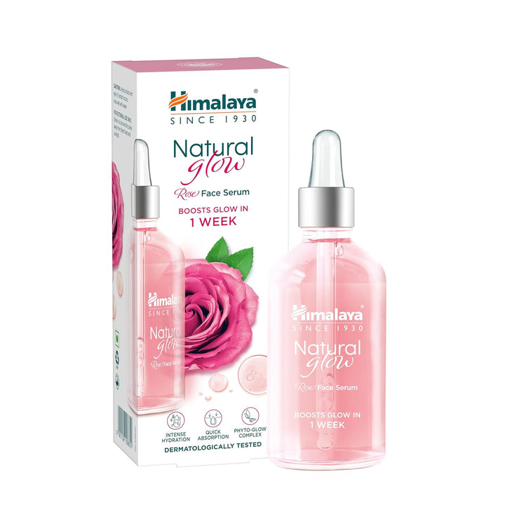 Himalaya - Natural Glow Rose Face Serum with 5% Niacinamide and 5% Rose Extracts 30ml