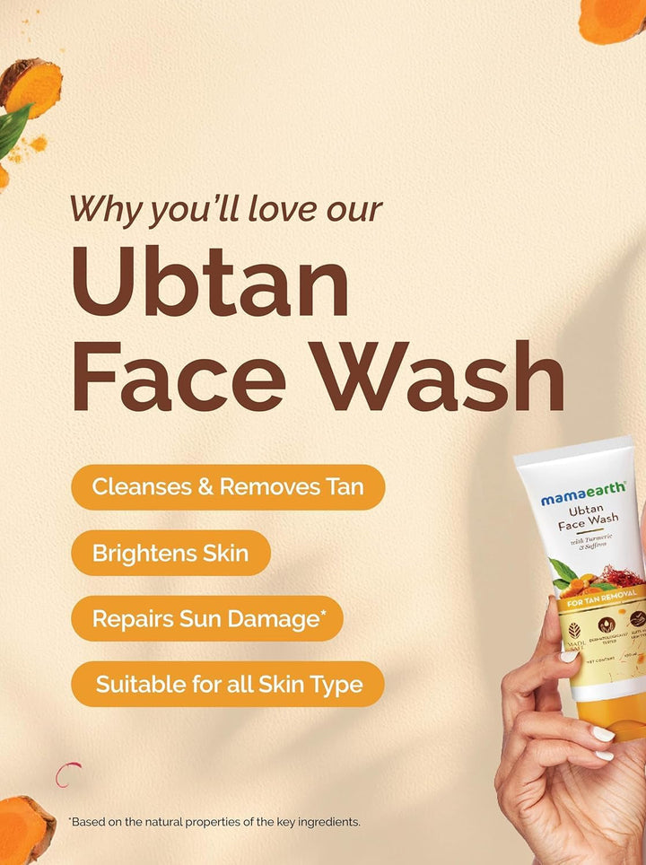 Mamaearth - Ubtan Face Wash 20ml