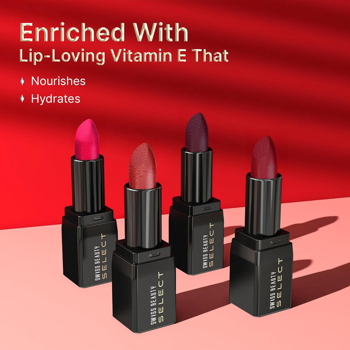 Swiss Beauty - Select Dare To Matte Lipstick Shade No. 07 Urban Pink