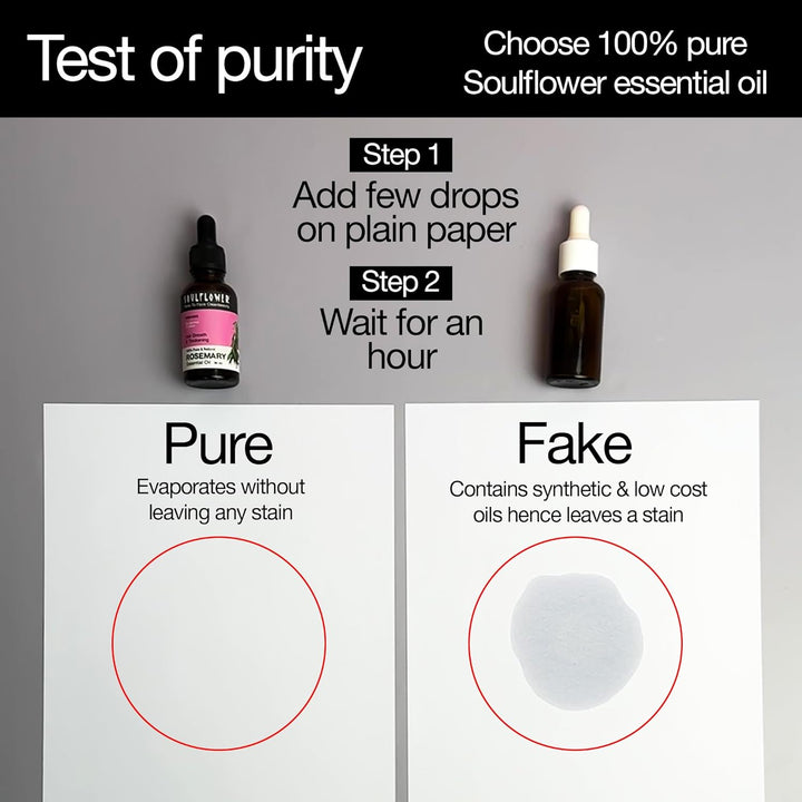 SoulFlower - Rosemary Essential Oil for Baby Hair Growth 30ml