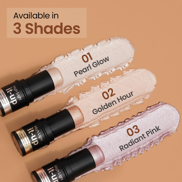 Swiss Beauty - High Light It-Up Highlighter Stick Radiant Pink Shade No. 3