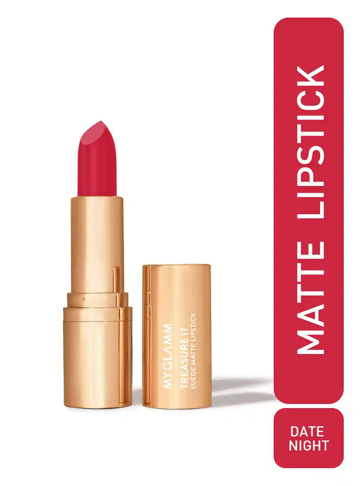 MyGlamm - Treasure IT Suede Matte Lipstick 4.2g Shade No. 02 Date Night