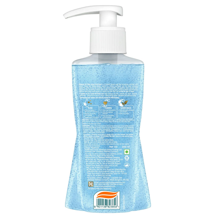 Himalaya - Oil Clear Lemon Face Wash - 200 ml