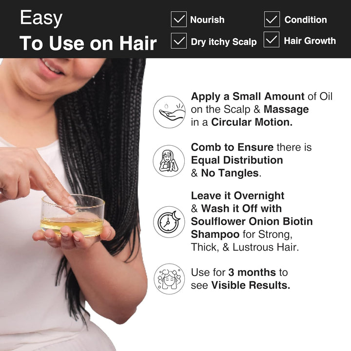 SoulFlower - Moroccan Argan Oil to Tame Frizz & Nourish Skin 30ml