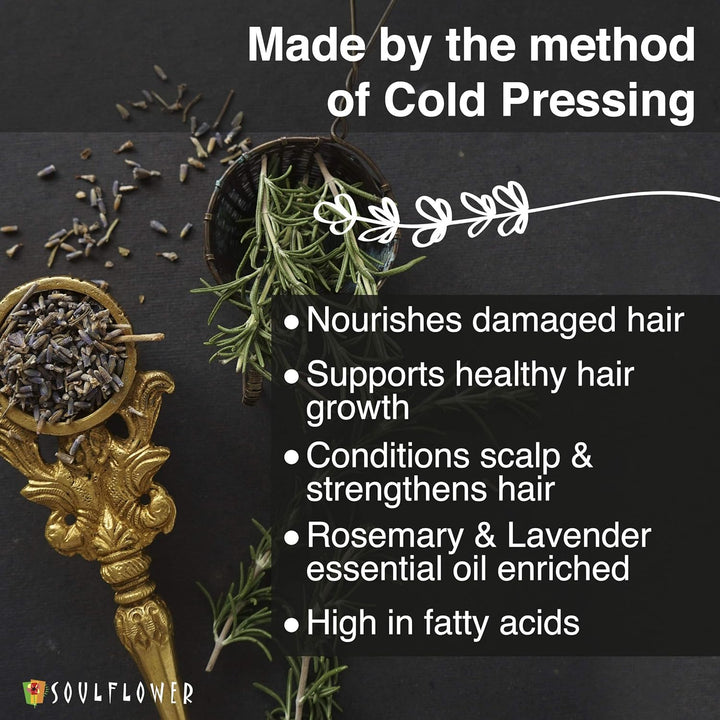 SoulFlower - Sesame Oil for Hair Loss Due to Thinning 225ml