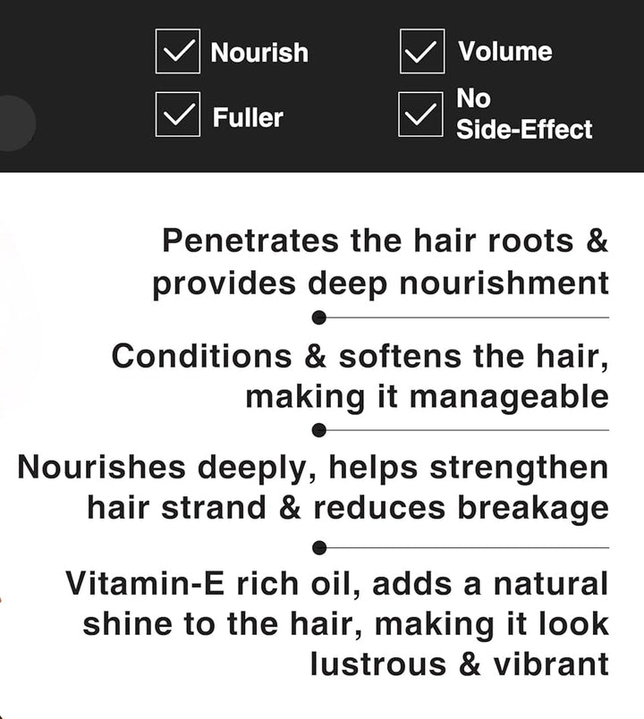 SoulFlower - Sesame Oil for Hair Loss Due to Thinning 225ml