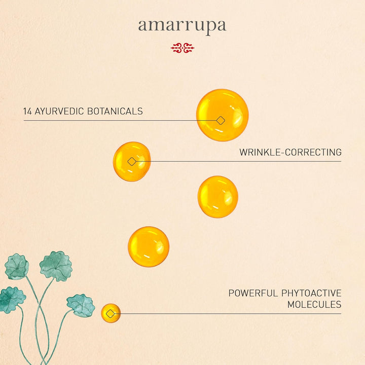 Kama Ayurveda - Amarrupa Wrinkle Repair & Firming Face Oil | With Centella Asiatica 15ml