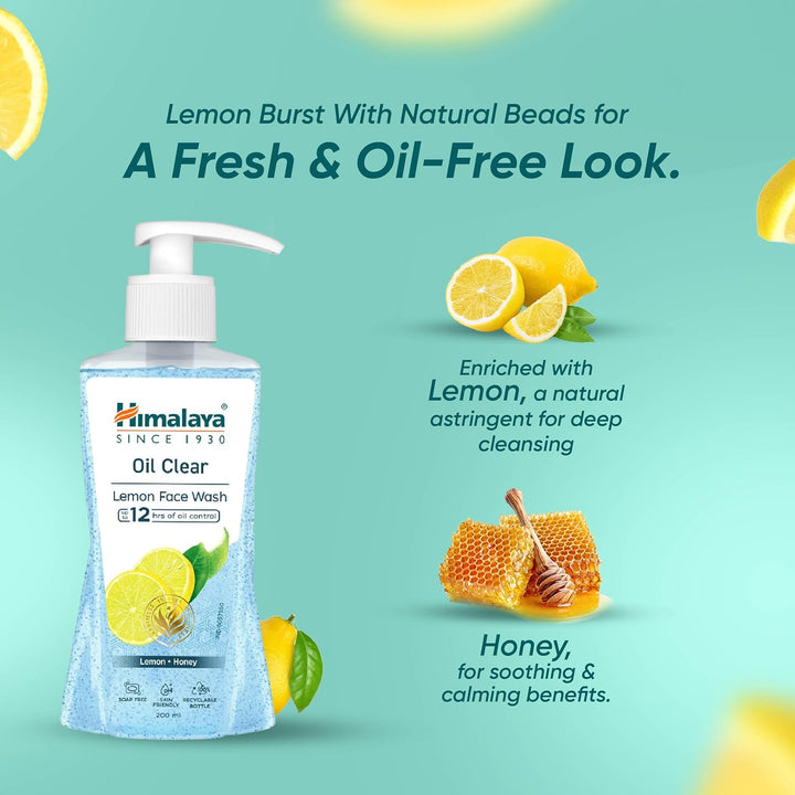 Himalaya - Oil Clear Lemon Face Wash - 200 ml