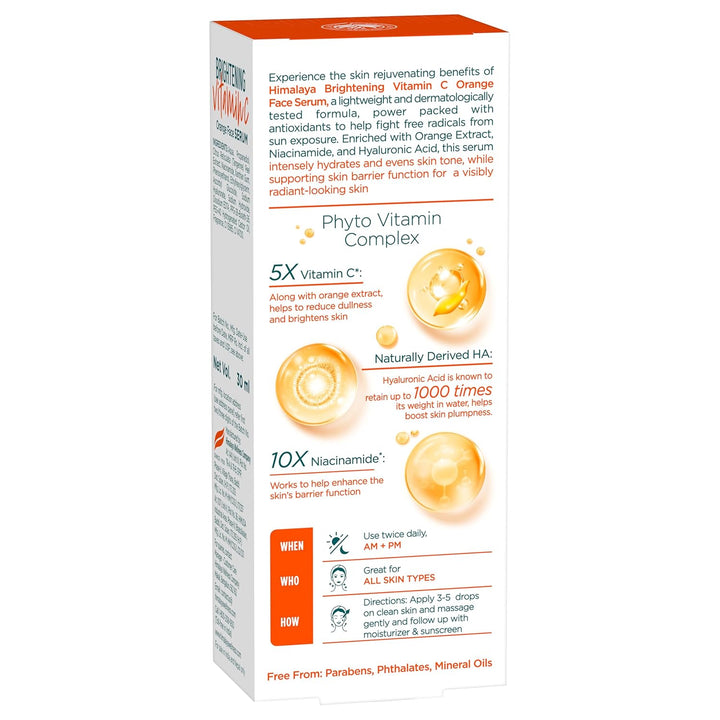Himalaya - Brightening Vitamin C Orange Face Serum 30ml