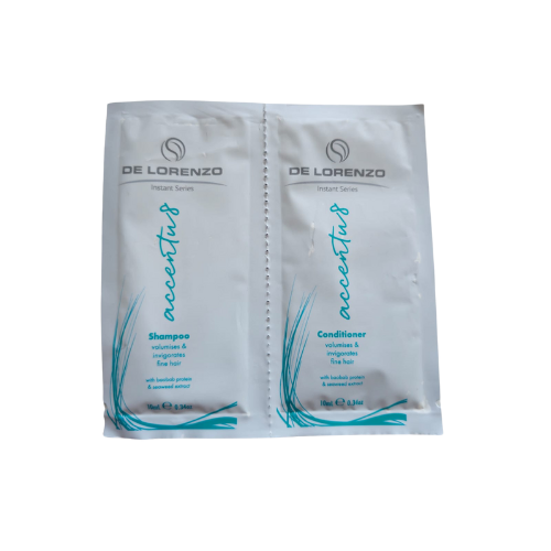 De Lorenzo Accentu8 Volume Shampoo & Conditioner 10ml Sachet