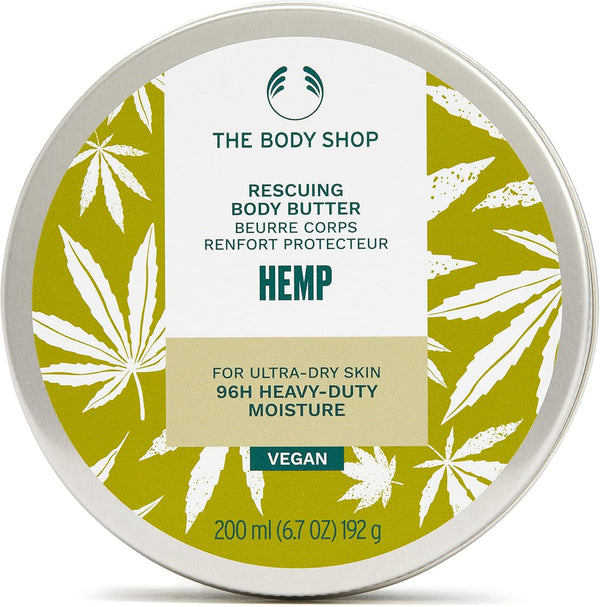 The Body Shop - Hemp Body Butter - Heavy-Duty Body Moisture Protector 200ml