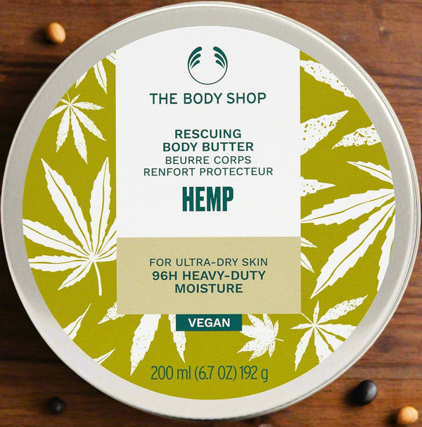 The Body Shop - Hemp Body Butter - Heavy-Duty Body Moisture Protector 200ml