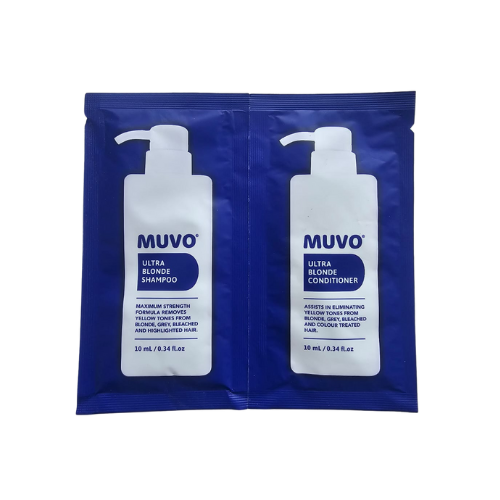 Muvo Ultra Blonde Shampoo & Conditioner 10ml Sachet