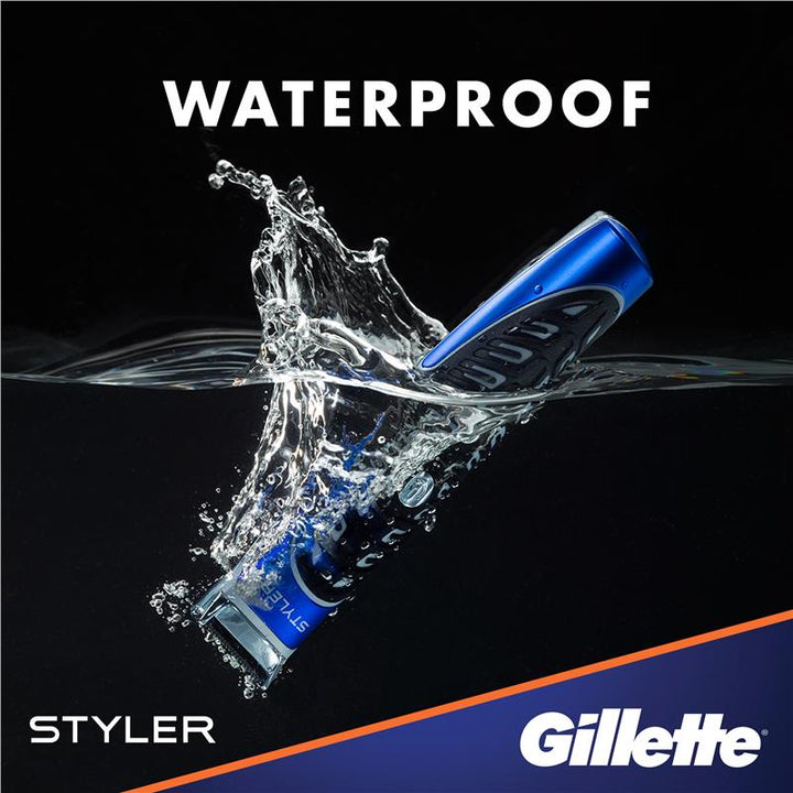 Gillette - Fusion Proglide 4-in-1 Styler for Shaving, Beard-Shaping & Body Hair Trimming