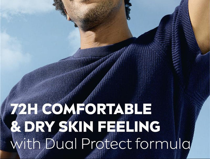 Nivea - MEN Intense Protection Fresh Anti-Perspirant Roll-On Deodorant 50ml | 72-Hour Sweat & Odour Protection | Quick-Dry Formula | With Antibacterial Actives | Fresh & Long-Lasting Fragrance