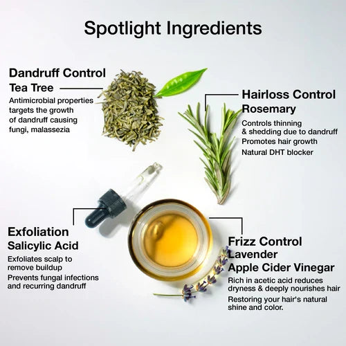 SoulFlower - Anti Dandruff 50ml + Hair Growth Treatment 30ml