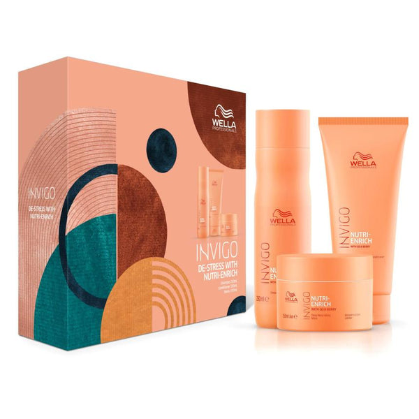 Wella Professionals Invigo NUTRI-ENRICH TRIO Gift Pack - Kess Hair and Beauty