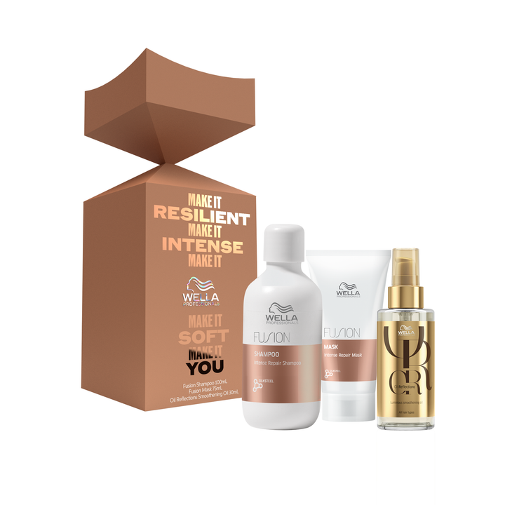 Wella - Premium Care Fusion Trio Travel Christmas Gift Pack