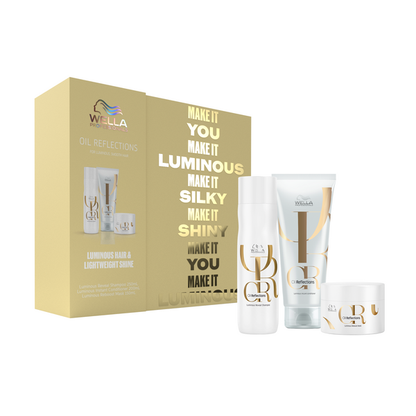 Wella - Premium Care Oil Reflections Trio Christmas Gift Pack
