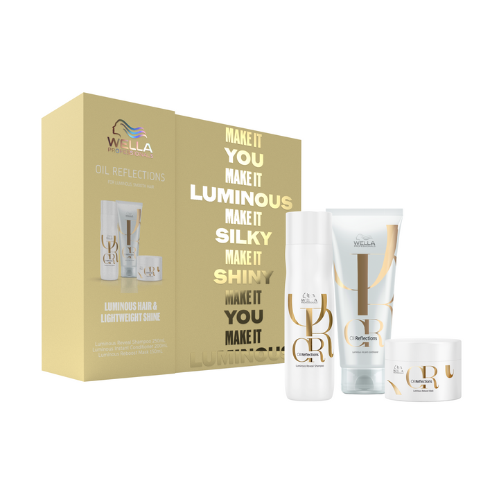 Wella - Premium Care Oil Reflections Trio Christmas Gift Pack
