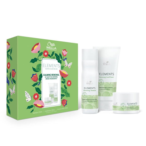 Wella Elements TRIO Gift Pack - Kess Hair and Beauty