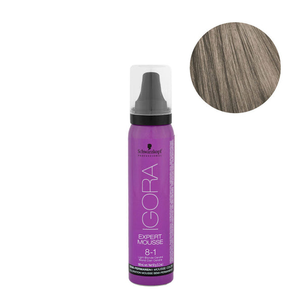 Schwarzkopf Igora Expert Mousse 8-1 100ml - Kess Hair and Beauty