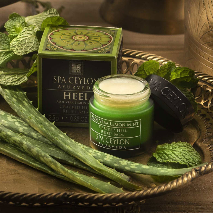 Aloe Vera Lemon Mint - Cracked Heel Relief Balm -50g