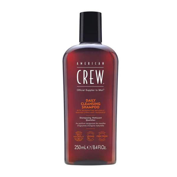 American Crew Daily Cleansing Shampoo 250ml - Kess Hair and Beauty