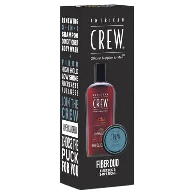 American Crew Fiber 3-in-1 Classic 250ml Duo