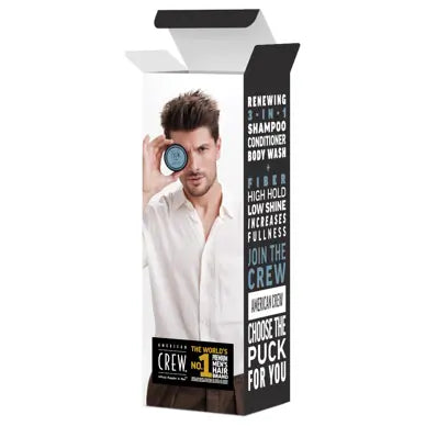 American Crew Fiber 3-in-1 Classic 250ml Duo
