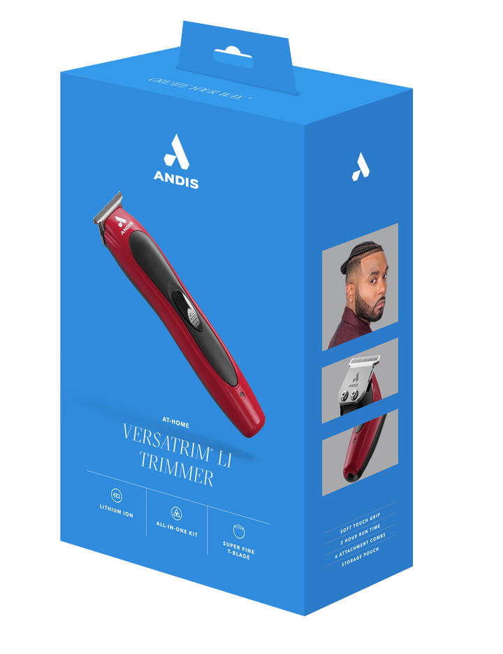 Andis Versatrim Li Trimmer, 12-Piece Kit