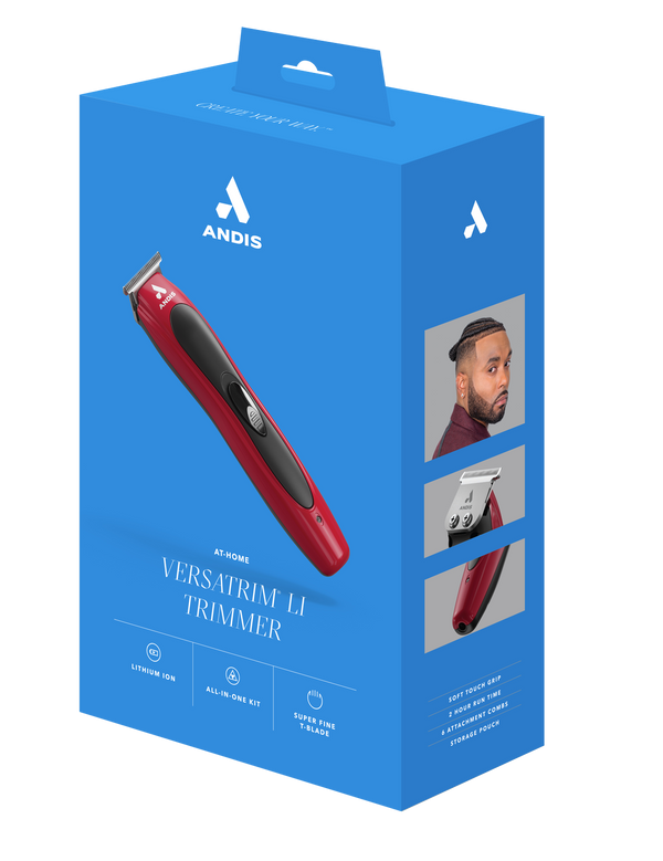 Andis Versatrim Li Trimmer, 12-Piece Kit