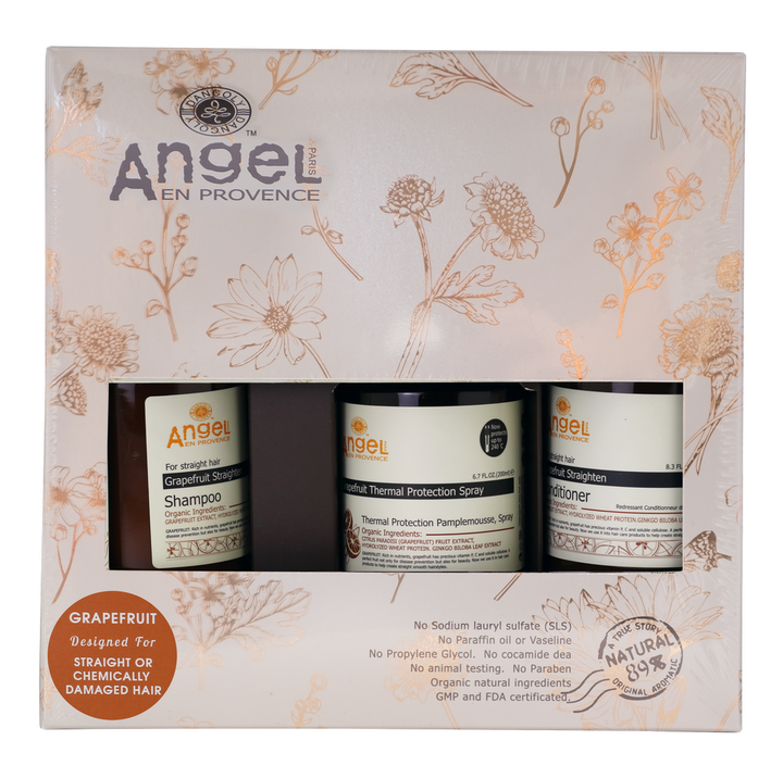 Angel Professional GRAPEFRUIT Duo + Grapefruit Thermal Protection Spray Gift Pack