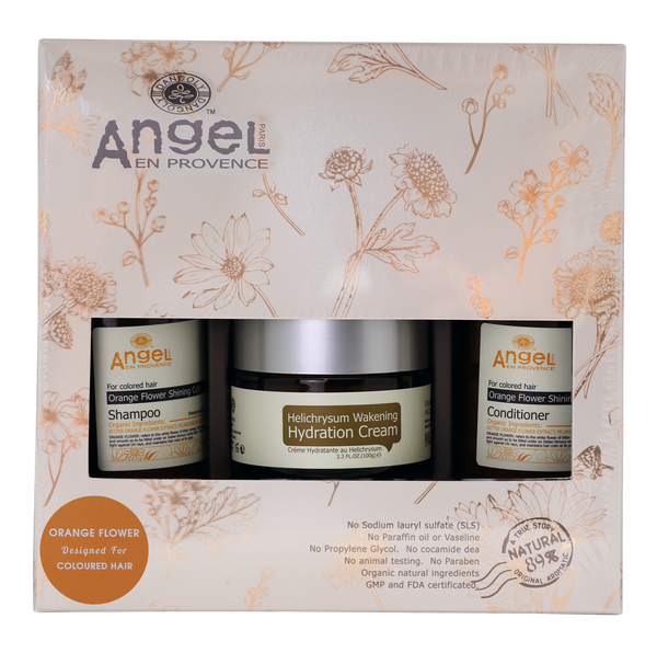 Angel Professional ORANGE FLOWER Duo + Helichrysum Hydration Cream Gift Pack