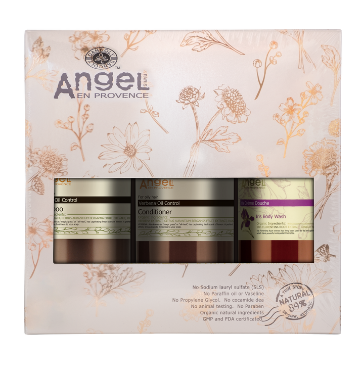 Angel Professional Verbena  Duo + Iris Body Wash Gift Pack