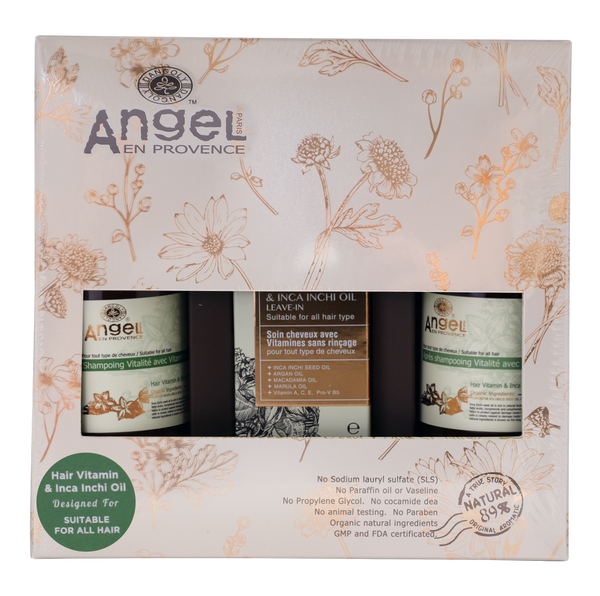 Angel en Provence Hair Vitamin & Inca Inchi Oil Trio Pack