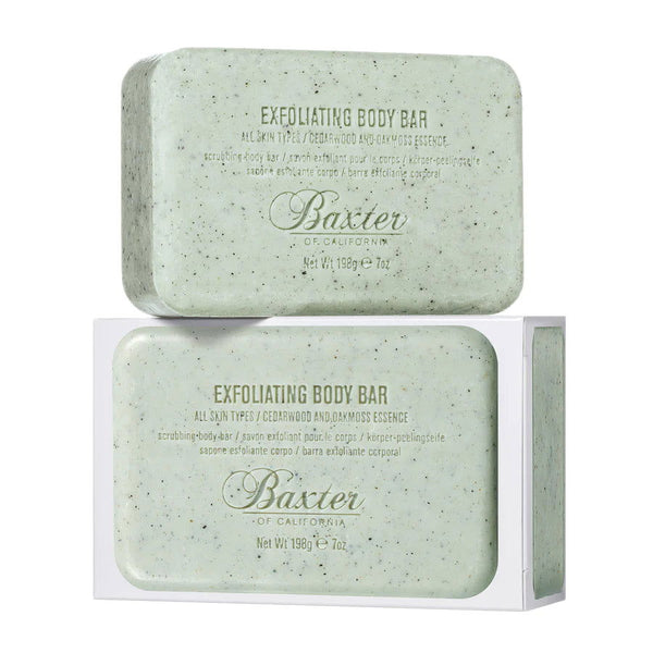 Baxter of California Cedarwood & Oakmoss Exfoliating Soap Bar - Kess Hair and Beauty