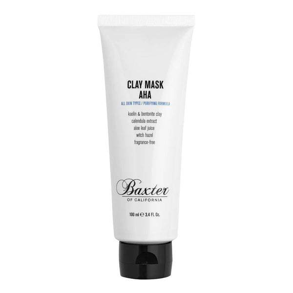 Baxter of California Clay Mask For Men | AHA Purifying Formula - Kess Hair and Beauty