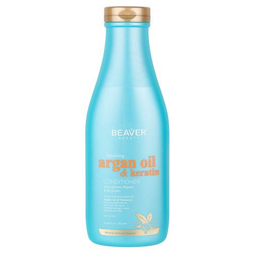 Beaver Argan Oil Keratin Repairing Conditioner 730ml - Kess Hair and Beauty