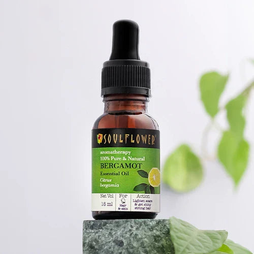 SoulFlower - Bergamot Essential Oil to Uplift Senses 15ml