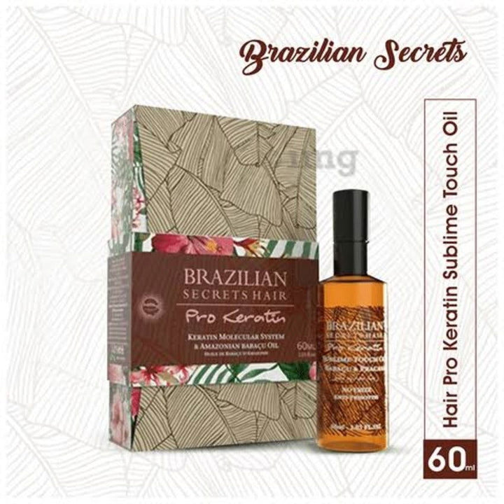 Brazilian Secrets Hair Pro Keratin Oil 60ml - Kess Hair and Beauty