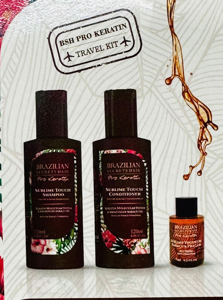 Brazilian Secrets Hair Pro Keratin Travel Kit - Kess Hair and Beauty
