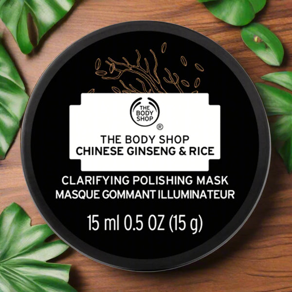 The Body Shop - Chinese Ginseng & Rice Clarifying Polishing Mask 15ML