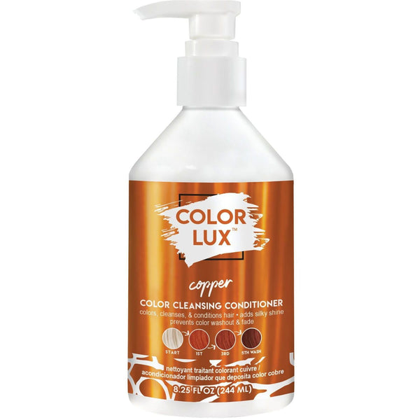Color Lux Colour Cleansing Conditioner Copper 244ml - Kess Hair and Beauty