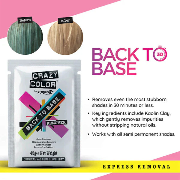 Crazy Color Back to Base Remover 45g