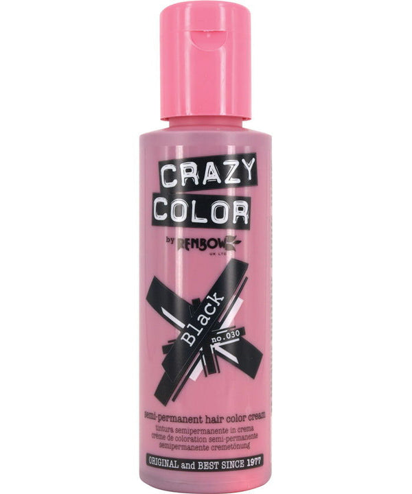 Crazy Color – Black – 100ml - Kess Hair and Beauty